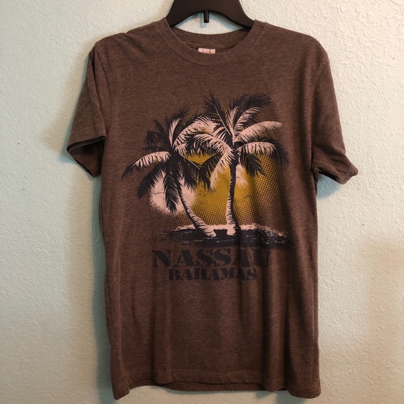 LifeStyle Other - Brown Incredibly Soft Bahamas T-Shirt